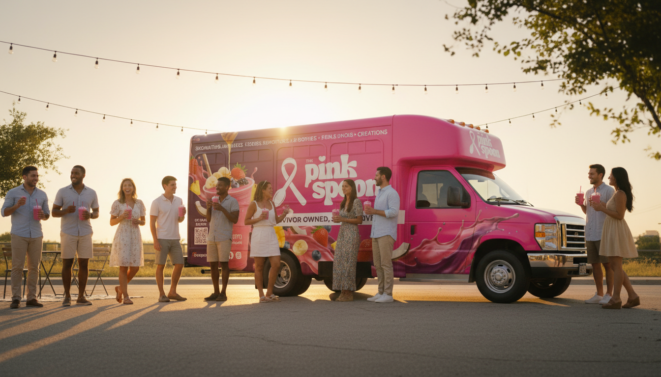 The Pink Spoon — Golden Hour